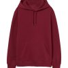 Maroon Pullover Hoodie