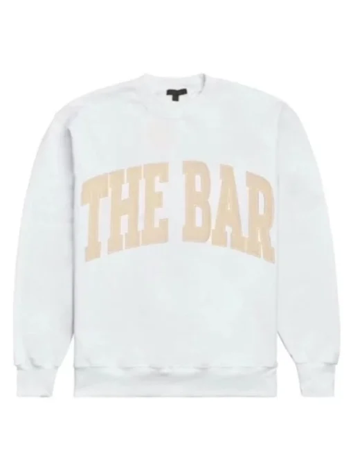 The Bar Sweatshirt White