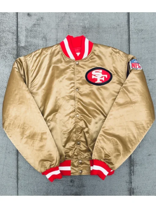 San Francisco 49ers Gold Starter Jacket