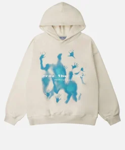 Aelfric Eden Abstraction Shadow Print Hoodie