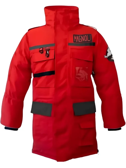 Ghostbusters Frozen Empire 2024 Red Jacket