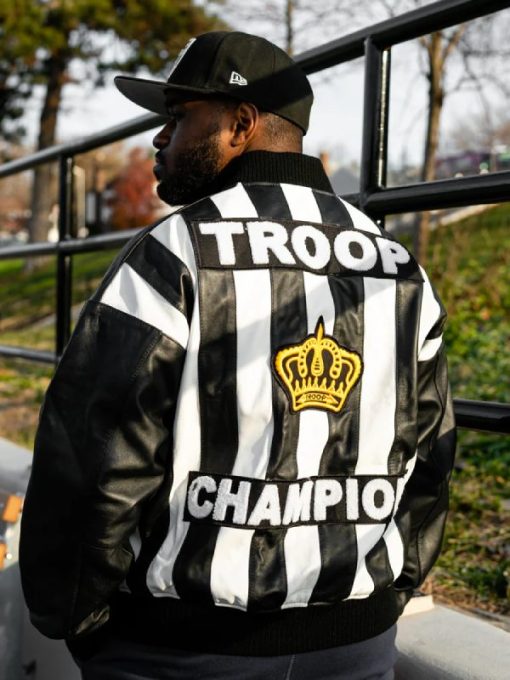LL Cool J Troop Champion Black Jacket