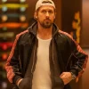 The Fall Guy 2024 Ryan Gosling Leather Jacket Black