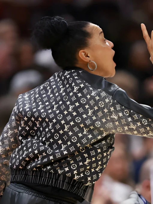 Dawn Staley Louis Vuitton Leather Jacket