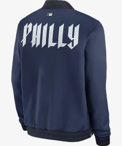 Philadelphia Phillies Full-Zip Bomber Jacket