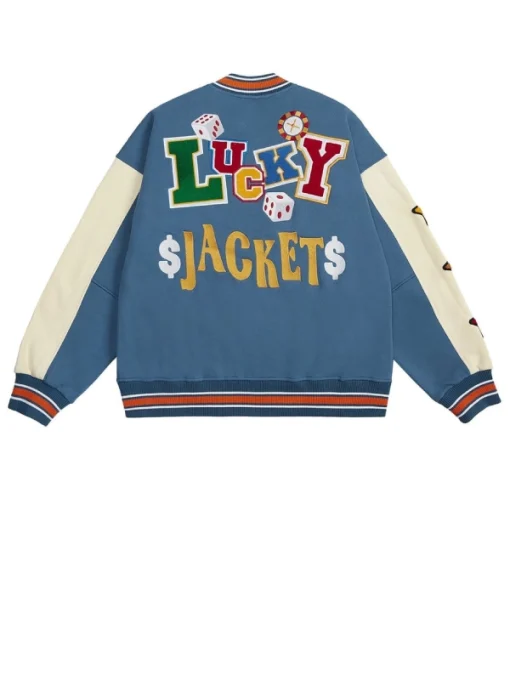 Poker Lucky Varsity Baseball Jacket