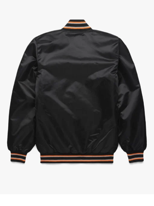 San Francisco Giants Black Satin Jacket