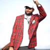 Scottie Scheffler RBC Heritage Red Plaid Jacket