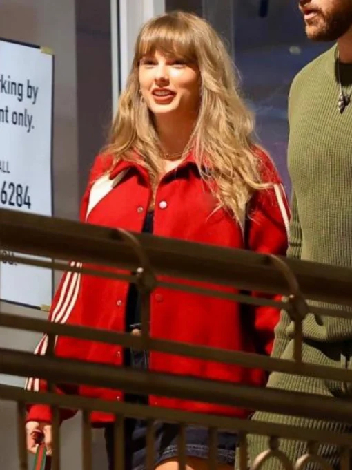 Taylor Swift Red Bomber Jacket