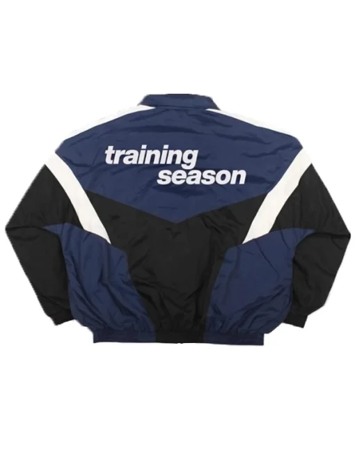 Dua Lipa Training Season Blue And Black Tracksuit - Replica