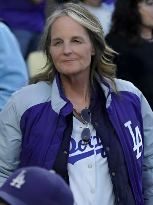 Helen Hunt Los Angeles Dodgers Jacket