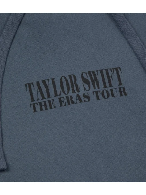 Taylor Swift The Eras II Tour Washed Blue Hoodie - Replica
