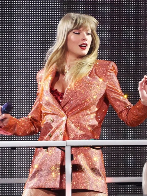 Taylor Swift The Eras Tour Paris Orange Blazer