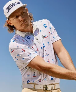 Cam Smith Penguin Golf Shirt