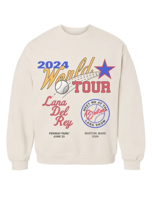 Lana Del Rey World Tour 2024 Crewneck