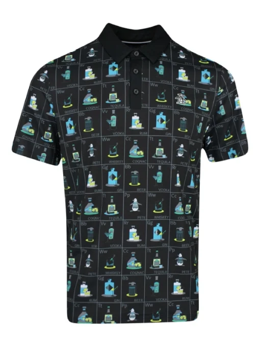 Penguin Golf Flash Cards Shirt