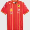 Scuderia Ferrari 2024 Charles Leclerc Soccer Jersey