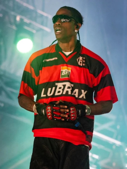 Travis Scott Flamengo 1999 Home Shirt