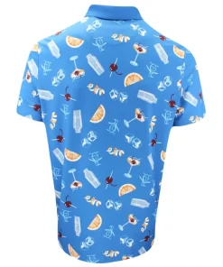 Penguin Golf Cocktail Print Shirt