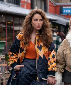 Emily In Paris Season 4 Sofia Sideris Quilted Jacket