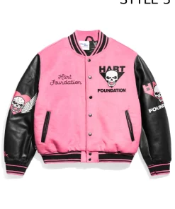 The Hart Foundation Leather Jacket - Replica