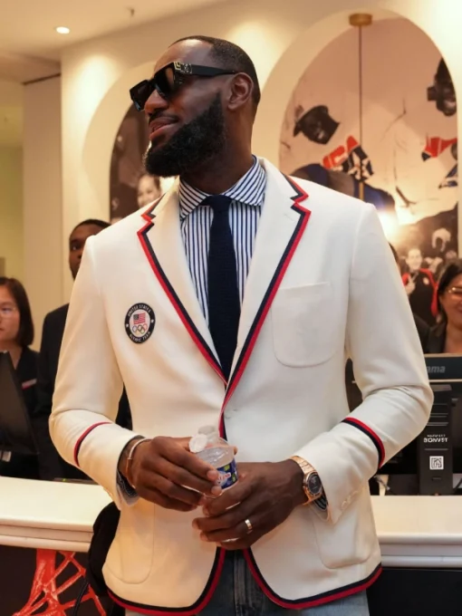 LeBron James Paris Olympics Team USA Blazer