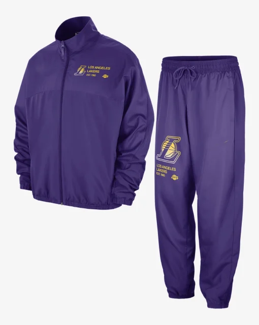 Los Angeles Lakers Starting 5 Courtside Tracksuit