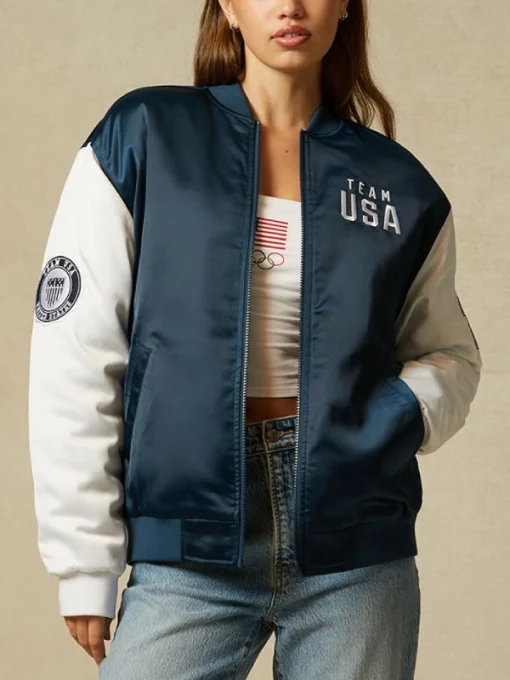 Paris Olympics 2024 Team USA Varsity Jacket