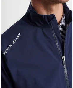 Peter Millar Blue Rain Jacket - Replica