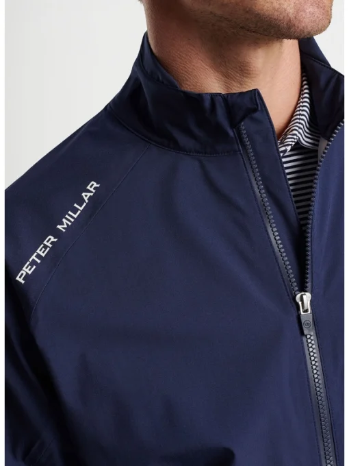 Peter Millar Blue Rain Jacket - Replica