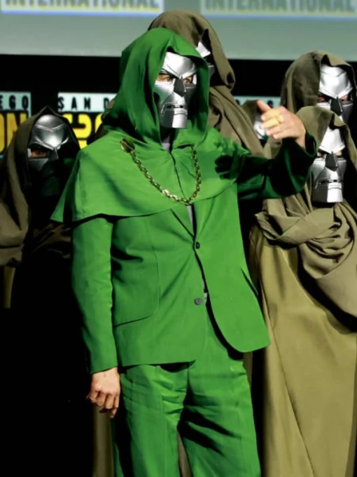 Robert Downey Jr Doctor Doom Green Suit