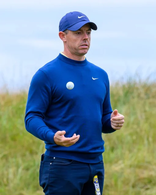 Rory McIlroy Blue Sweatshirt