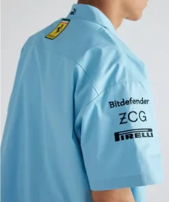 Scuderia Ferrari Miami Blue Shirt