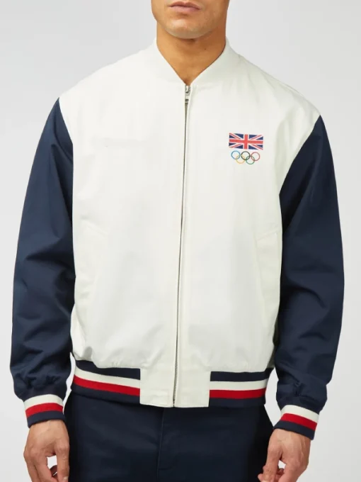 Team GB Paris Olympics 2024 Opening Ceremony Bomber Jacket