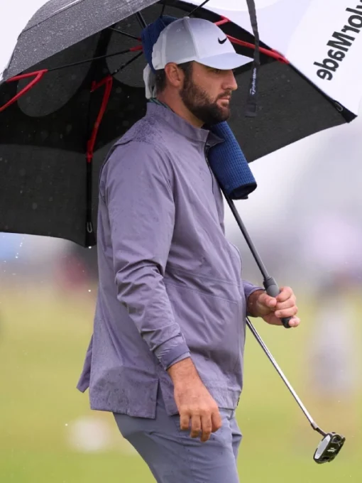 The 152nd Open Championship Scottie Scheffler Golf Rain Jacket