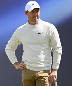 The 152nd Open Rory McIlroy White Sweatshirt