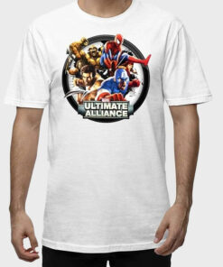 Tobey Maguire Ultimate Alliance White Shirt