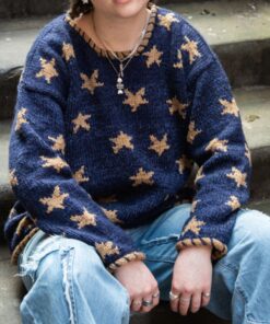 Amano Star Vintage Wool Pullover Cardigan