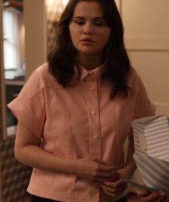 Selena Gomez Only Murders In The Building Pink Shirt