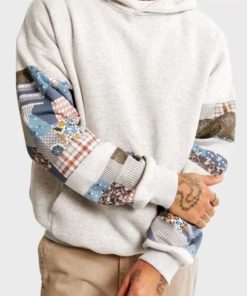 Men And Women Abercrombie Patchwork Pullover Hoodie