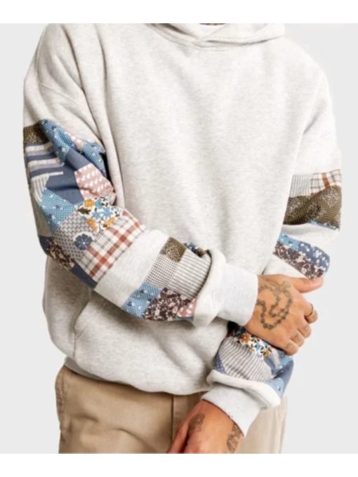 Men And Women Abercrombie Patchwork Pullover Hoodie