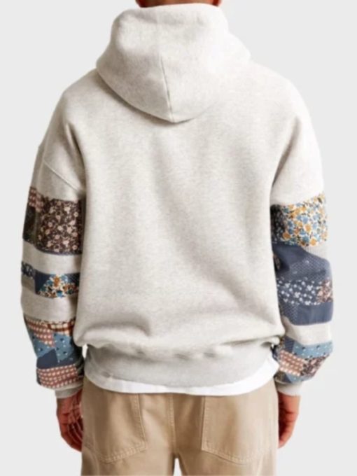 Men And Women Abercrombie Patchwork Pullover Hoodie - Replica