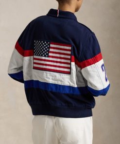 Paris 2024 Olympics Team USA Closing Ceremony Blue Jacket