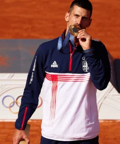 Paris Olympics Novak Djokovic Team Serbia Jacket