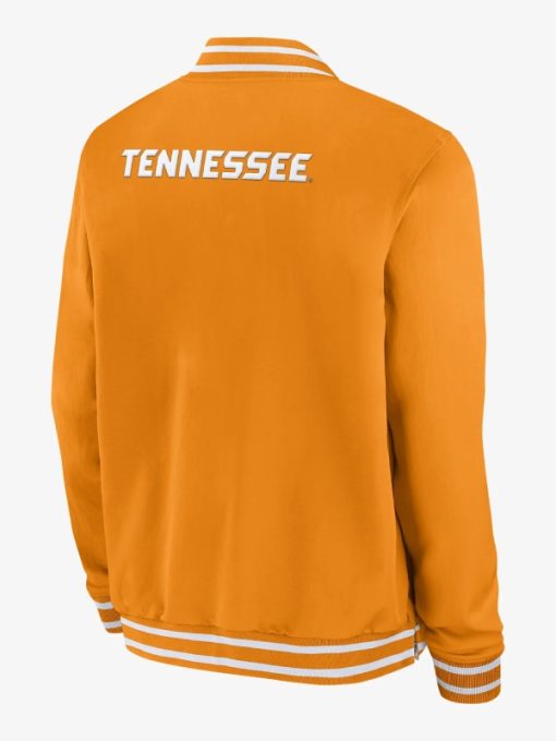 Tennessee Volunteers Full-Zip Orange Bomber Jacket - Replica