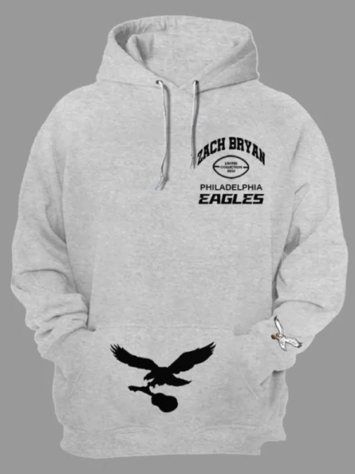 Zach Bryan Philly Eagles Hoodie