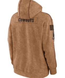 Dallas Cowboys 2023 Salute To Service Club Pullover Hoodie