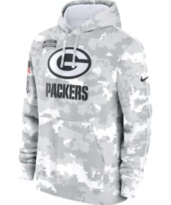 Green Bay Packers 2024 Salute To Service Club Hoodie