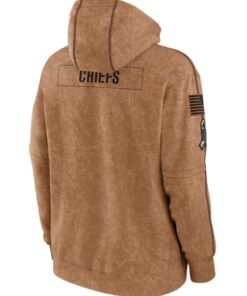 Kansas City Chiefs 2023 Salute To Service Club Pullover Hoodie