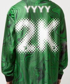 Off-White Nrg Dri-Fit All Over Print Green Jersey